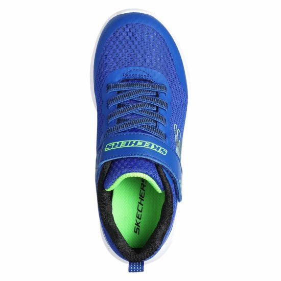 ZAPATILLA NIÑO MICROSPEC MAX VAPTIX AZUL SKECHERS - Imagen 3