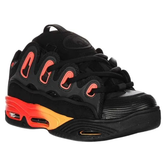ZAPATILLA HOMBRE D3 2001 BLACK/ORANGE OSIRIS - Imagen 4