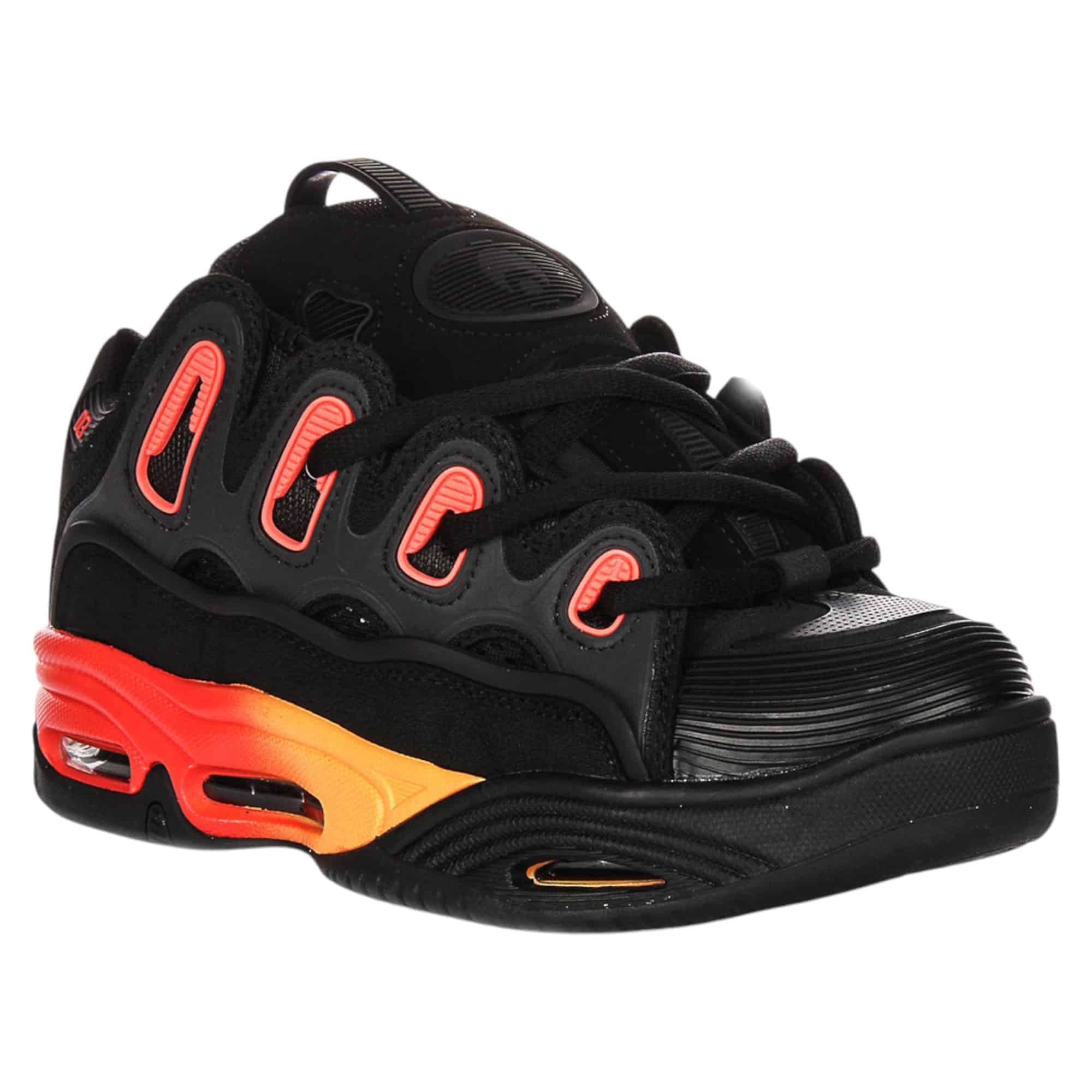 ZAPATILLA HOMBRE D3 2001 BLACK/ORANGE OSIRIS - Imagen 4