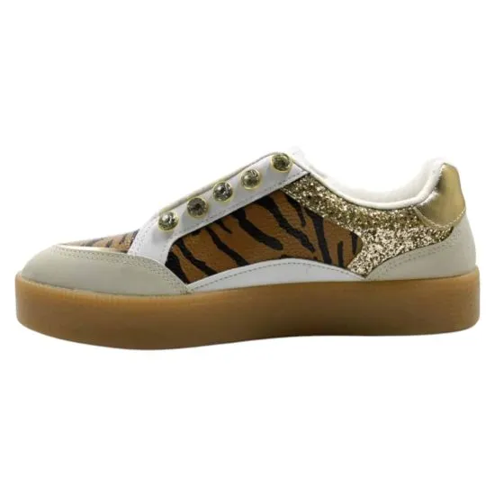 ZAPATILLA URBANA MUJER NP ZEB CAMEL VIZZANO - Imagen 2