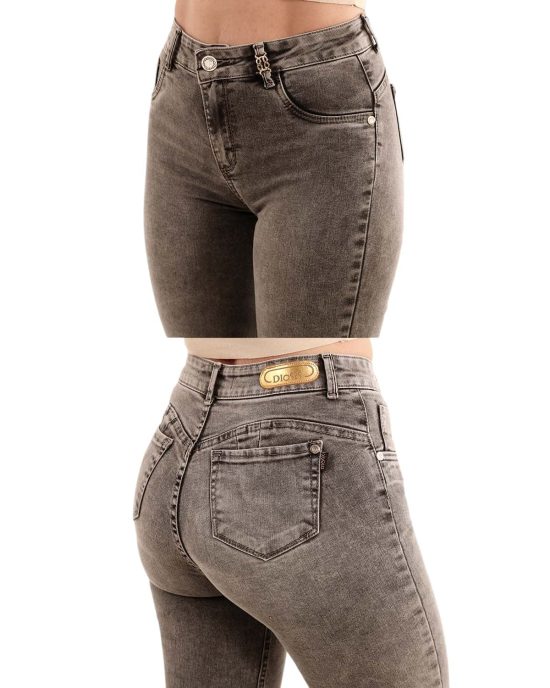 JEANS CLARA GREY RECTO DIVINE - Imagen 3