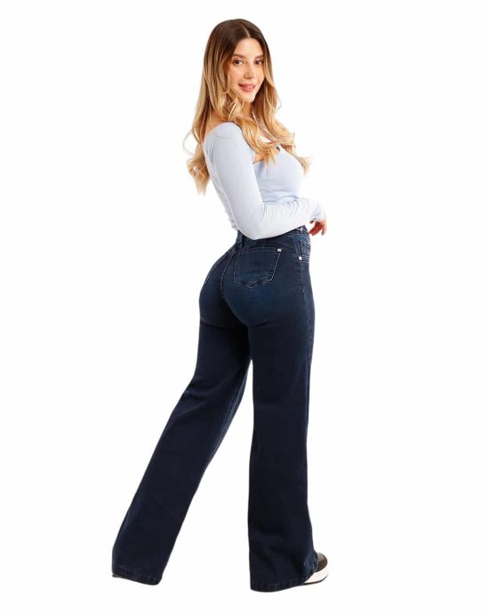 JEANS SEVILLA DARK BLUE WIDE LEG DIVINE - Imagen 2