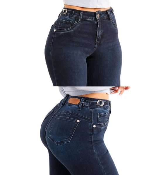 JEANS SEVILLA DARK BLUE WIDE LEG DIVINE - Imagen 3