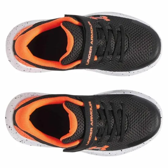 ZAPATILA NIÑO UA BPS SURGE 4 AC BLACK/RED UNDER ARMOUR - Imagen 3