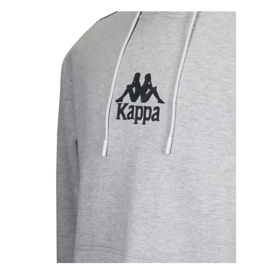 Poleron Hombre Grey Omini Gris Hoodie Kappa - Imagen 3