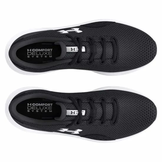 ZAPATILLA MUJER UA W CHARGED SURGE 4 BLACK/WHITE UNDER ARMOUR - Imagen 4