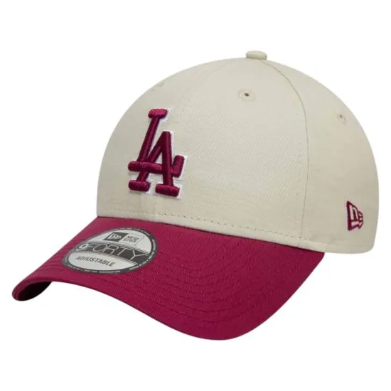 Gorro 9Forty Los Angeles Dodgers MLB Beige New Era - Imagen 3
