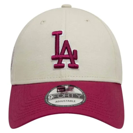 Gorro 9Forty Los Angeles Dodgers MLB Beige New Era - Imagen 4