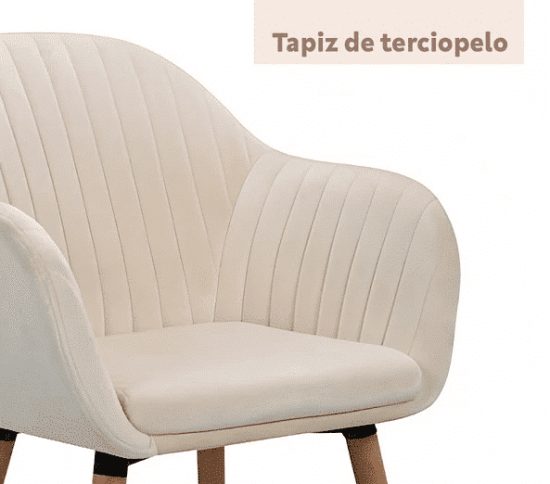 BUTACA DIAMANTE BEIGE - Imagen 4