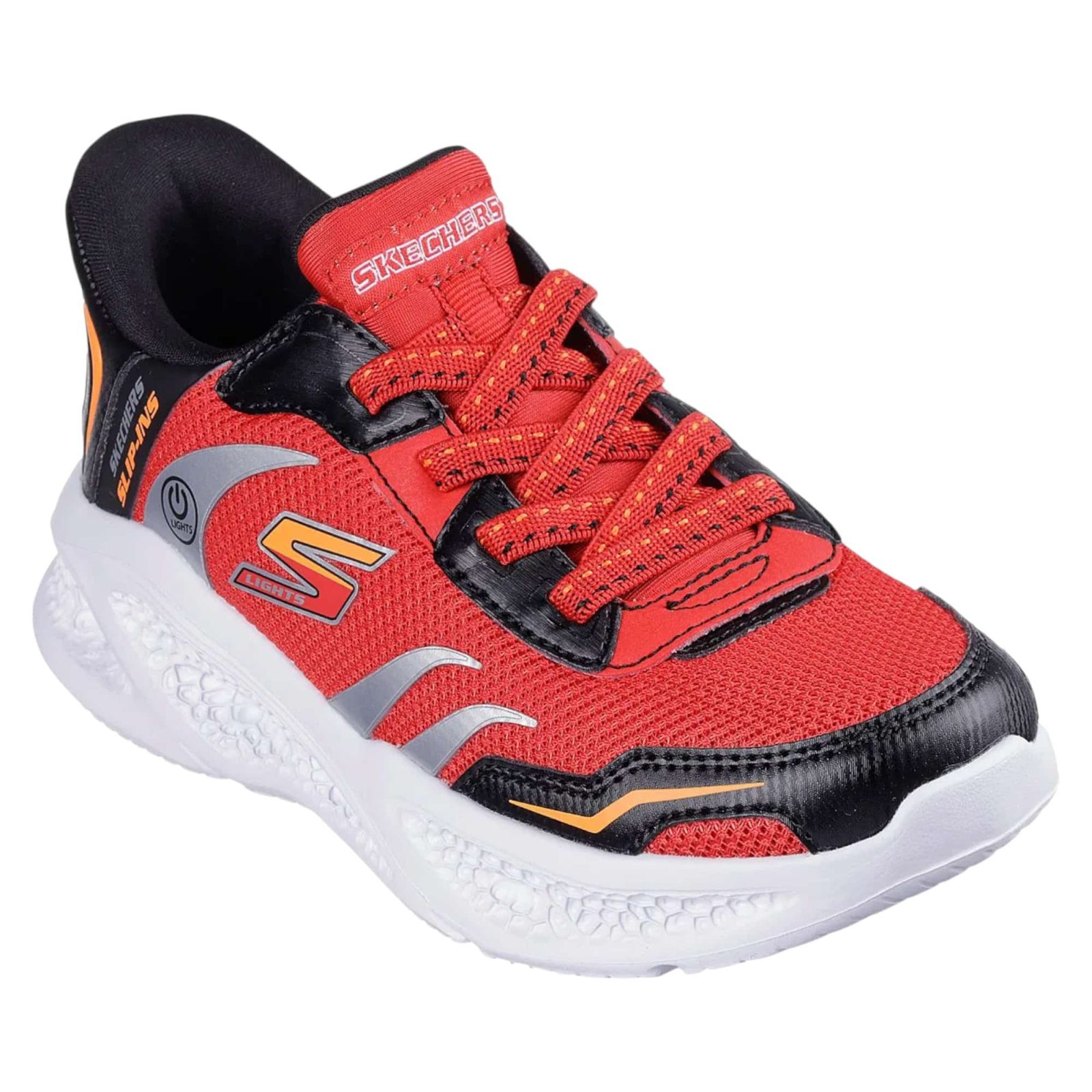 ZAPATILLA NIÑO METEOR-LIGHTS BRISK RED SKECHERS - Imagen 2