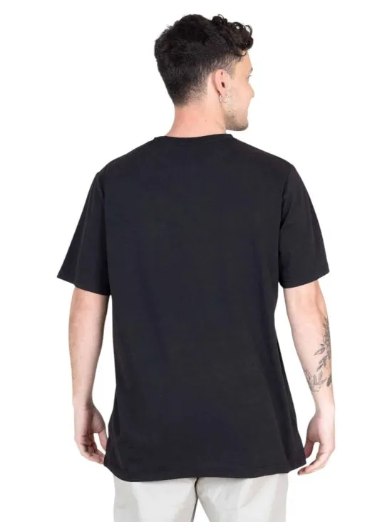 POLERA HOMBRE LISO BLACK MC MAUI - Imagen 2