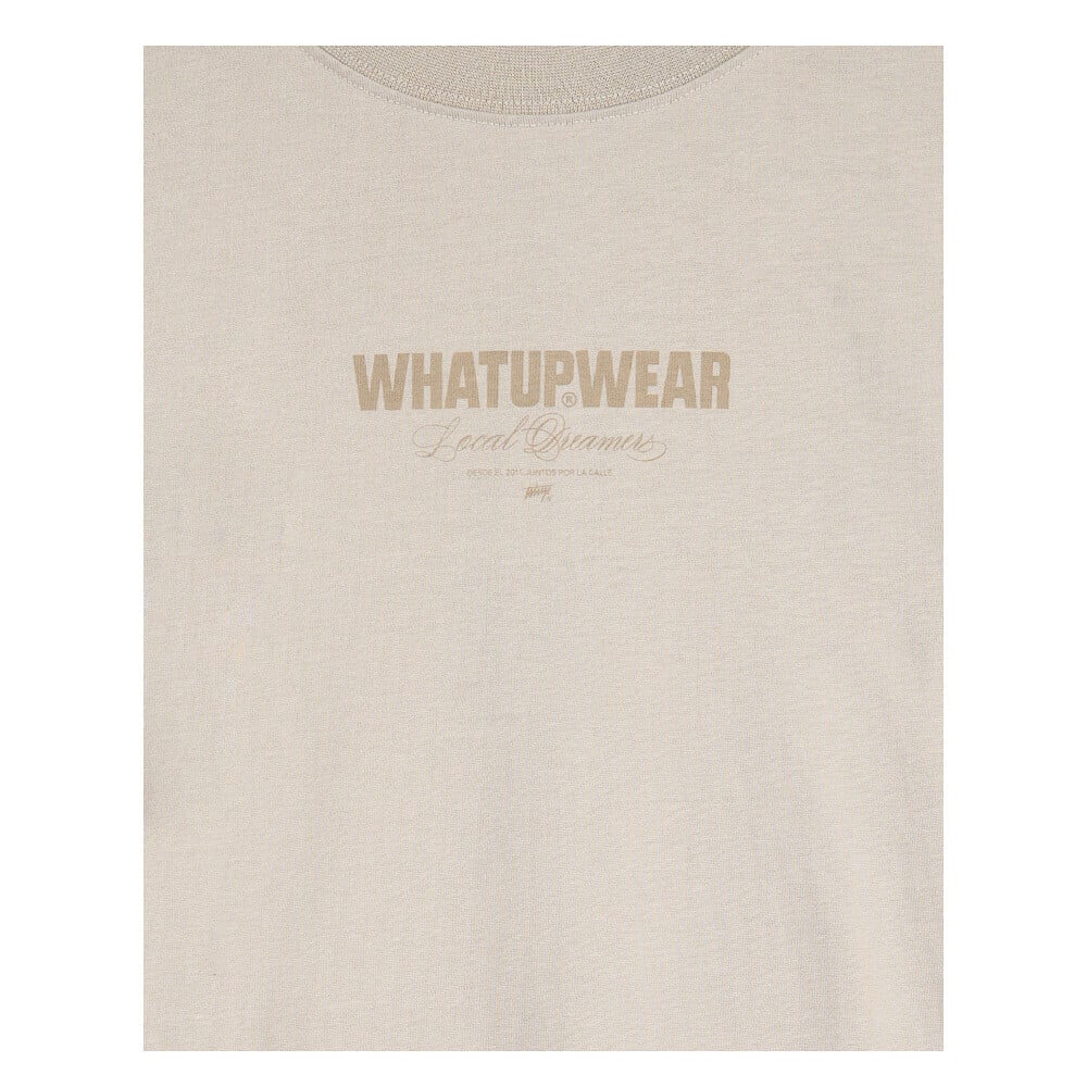 POLERA HOMBRE REGULAR I2505 BEIGE WHATUP - Imagen 3