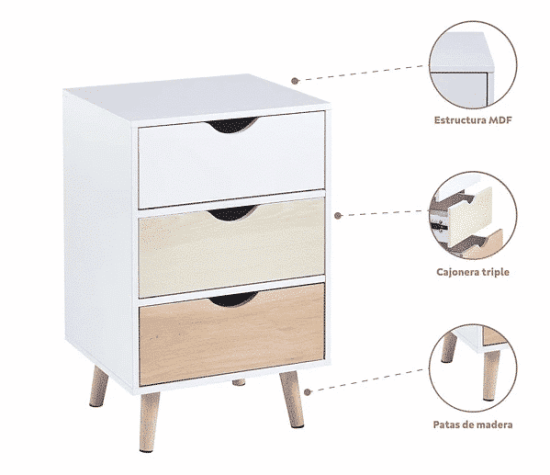 VELADOR EAMES 3 NIVELES KLIK - Imagen 3
