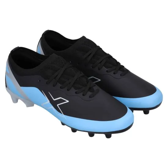 ZAPATO FUTBOL CAMPO PU RAYO MD CELESTE NEGRO OXN - Imagen 2