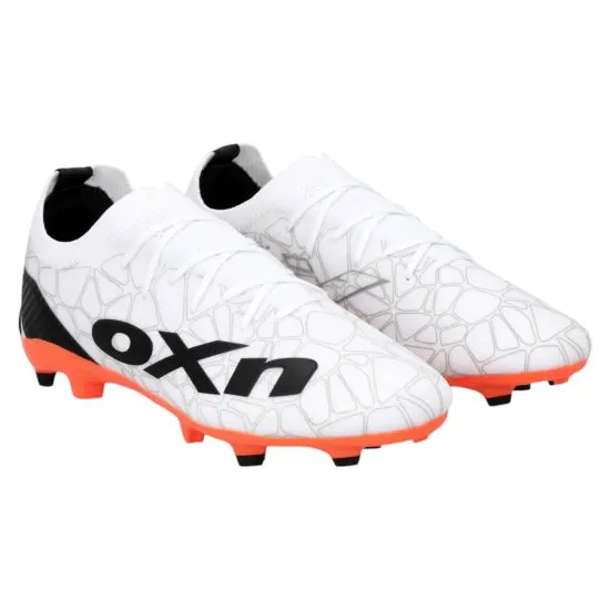 ZAPATO FUTBOL CAMPO PU VELOSTER MD BLANCO NARANJA OXN - Imagen 2