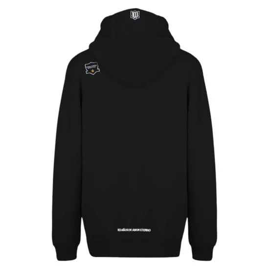 Polerón Colo Colo Urbano Hoodie Negro Amor Eterno - Imagen 2