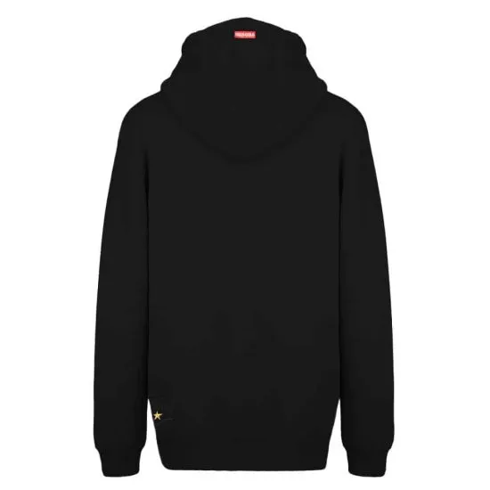 Polerón Colo Colo Urbano Hoodie Negro Rosas Amor Eterno - Imagen 2