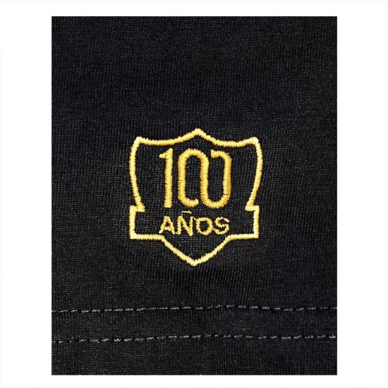 Polera Colo Colo Urbano Centenario Mujer Negro 100% Alba - Imagen 3
