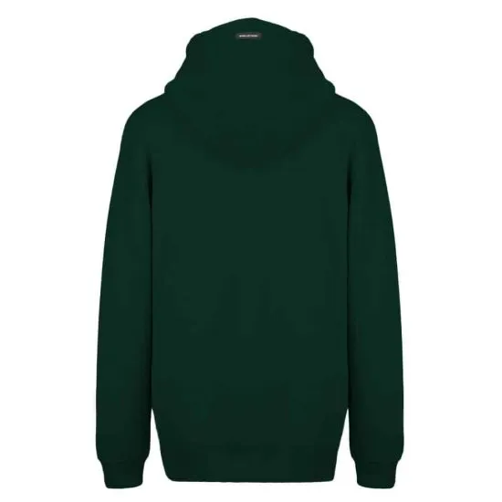 Polerón Whatup Hombre Hoodie Green Logo White - Imagen 2
