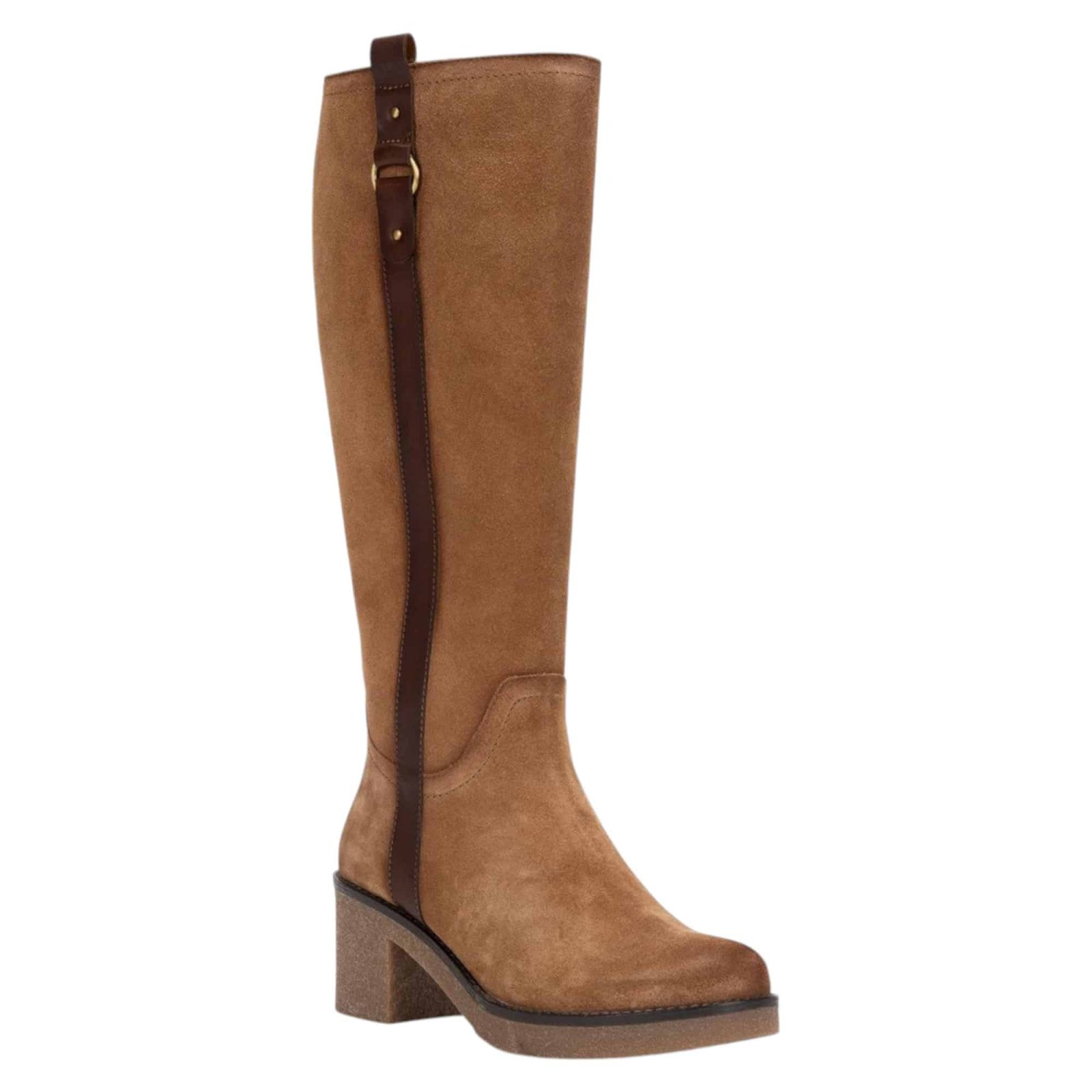BOTA MUJER GAMUZON TAUPE GACEL - Imagen 2