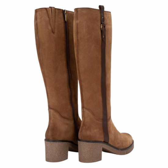 BOTA MUJER GAMUZON TAUPE GACEL - Imagen 3