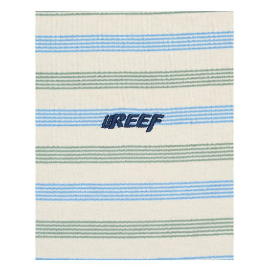 POLERA HOMBRE DISEÑO RAYAS BEIGE REEF - Imagen 3