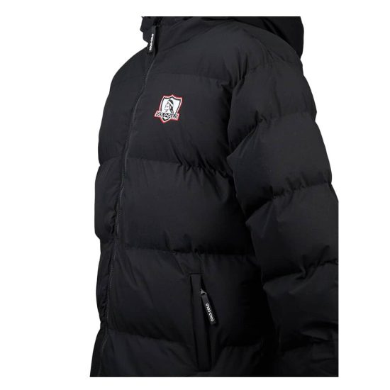 Parka Colo Colo Urbano Full Zipper Black - Imagen 3