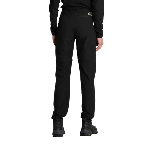 Pantalón Mujer Lennox Q-Dry Mix-2 Pants Negro Lippi - Imagen 3