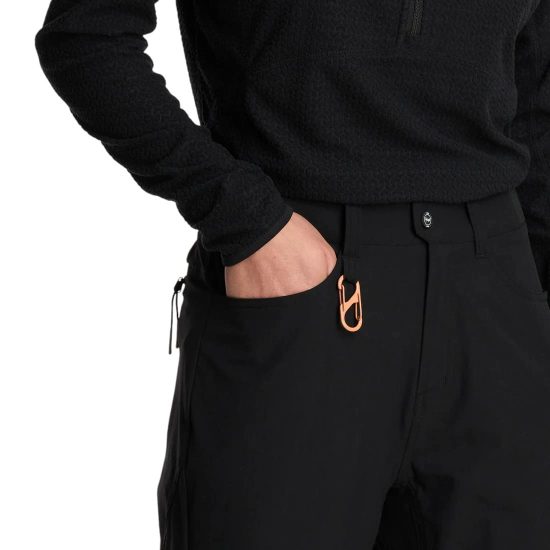 Pantalón Mujer Lennox Q-Dry Mix-2 Pants Negro Lippi - Imagen 4