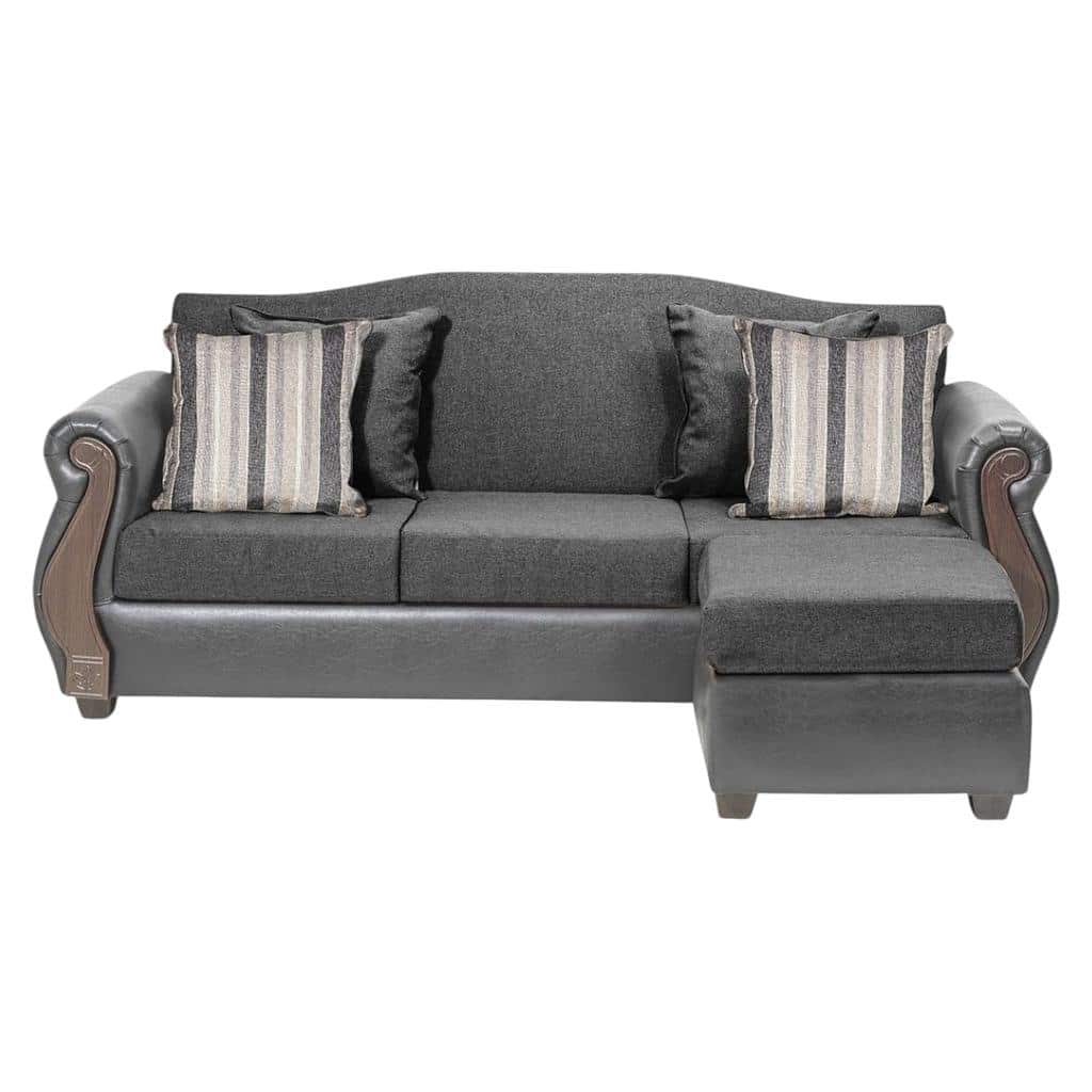 Modular 3.1 New Bugambilia Tela PU Gris Oscuro Innova