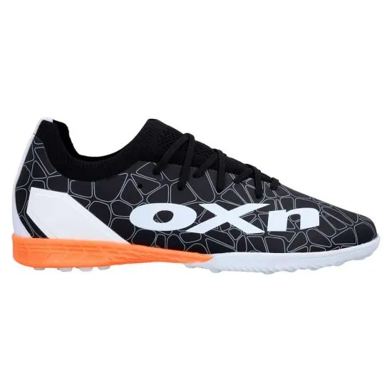 ZAPATILLA BABY FUTBOL SOCIETY PU VELOSTER SC NEGRO NARANJA OXN