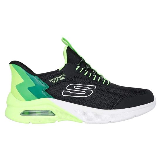 ZAPATILLA NIÑO MICROSPEC MAX BRISH STRIPE SKECHERS