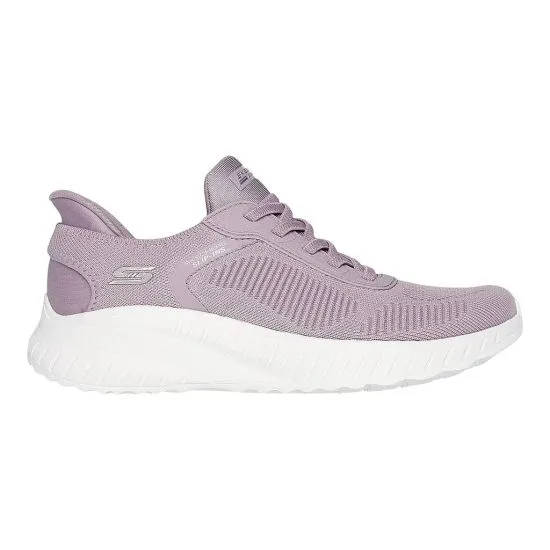 ZAPATILLA MUJER BOBS SQUAD CHAOS CURRENT MU ROSADO SKECHERS