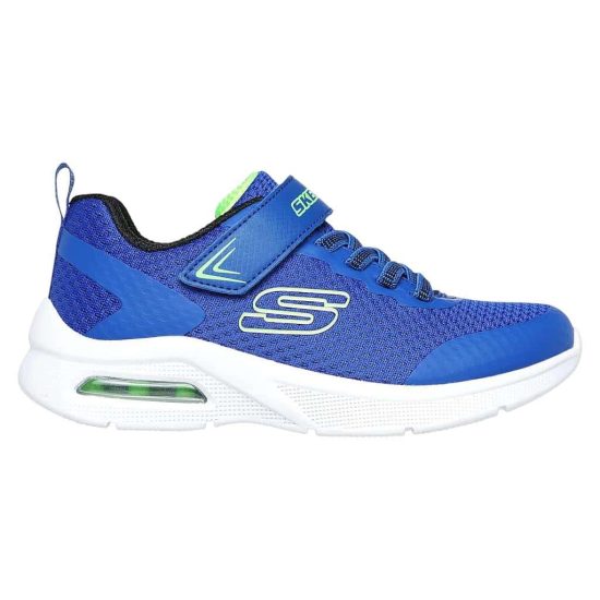 ZAPATILLA NIÑO MICROSPEC MAX VAPTIX AZUL SKECHERS