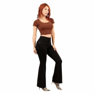 JEANS VIGO FLARE BLACK DIVINE