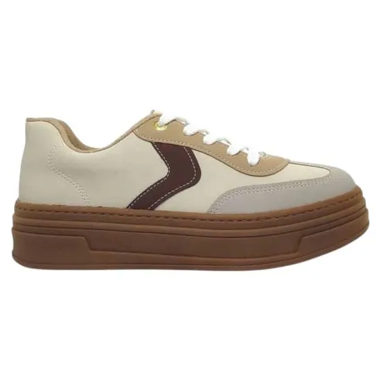 ZAPATILLA URBANA MUJER NOBUCK LISBOA BLANCO APAGADO  BEIRA RIO