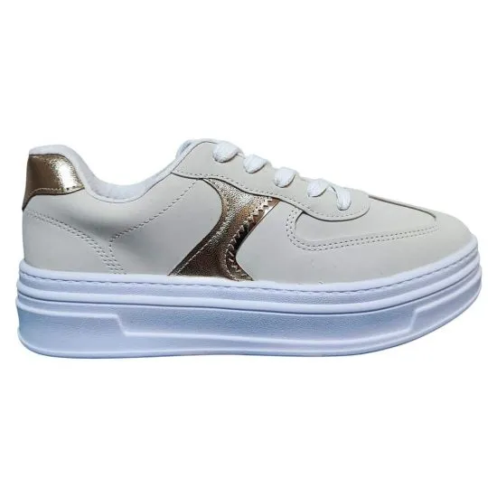 ZAPATILLA MUJER NOBUCK LISBOA METALIZADO PREMIUM BEIRA RIO