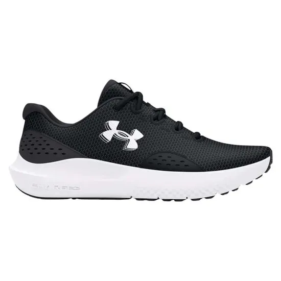 ZAPATILLA MUJER UA W CHARGED SURGE 4 BLACK/WHITE UNDER ARMOUR