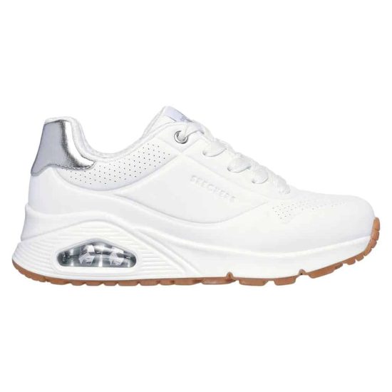 ZAPATILLA NIÑA UNO SHIMMER AWAY BLANCO SKECHERS