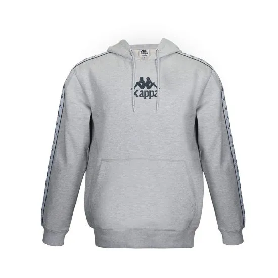 Poleron Hombre Grey Omini Gris Hoodie Kappa