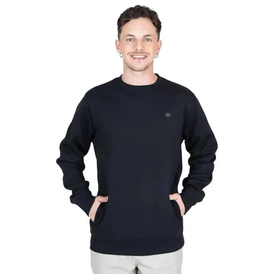 POLERON HOMBRE BONDED 50741-MI LISO BLACK MAUI