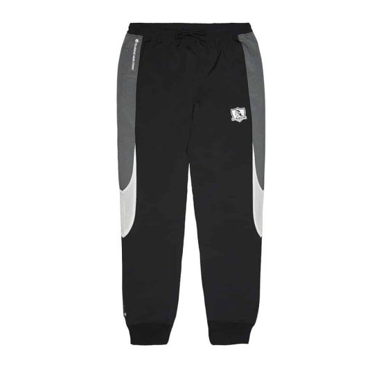 Pantalón Buzo Colo Colo Urbano Hombre Color Block Negro Blanco Gris