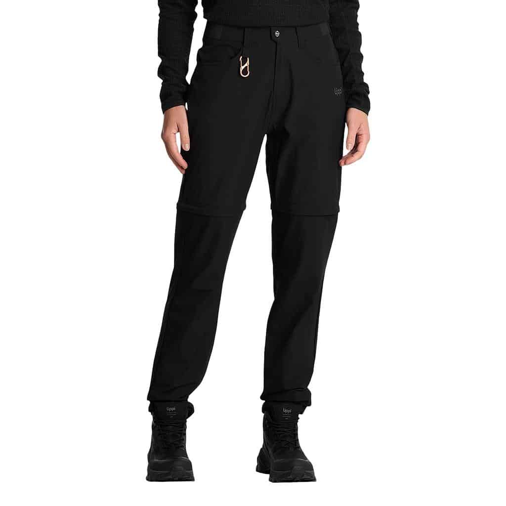 Pantalón Mujer Lennox Q-Dry Mix-2 Pants Negro Lippi