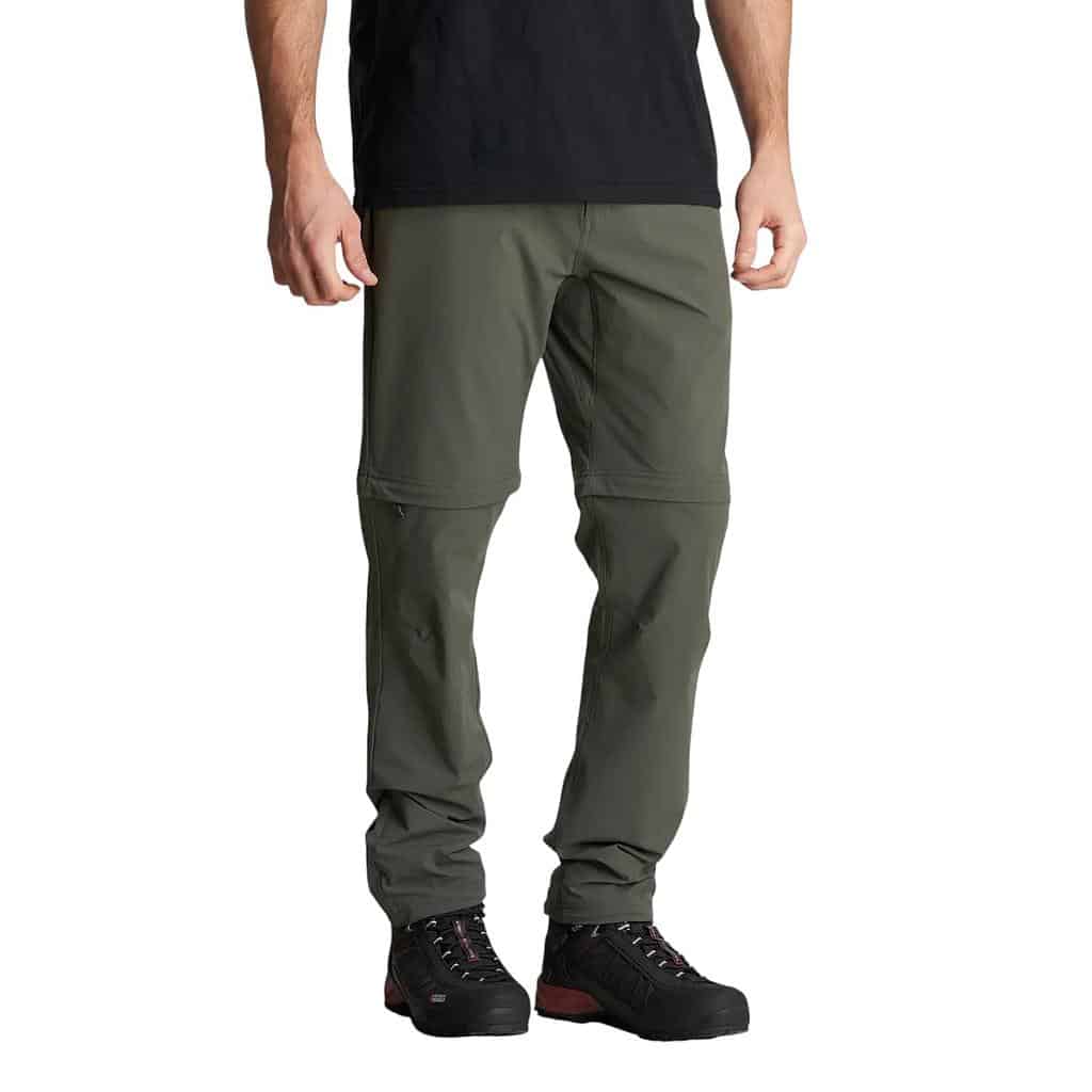 Pantalon Hombre Lennox Q-dry Mix-2 Pants Verde Militar Lippi