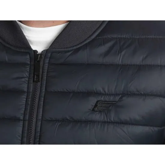 PARKA HOMBRE AZUL BOMBER BASICA REORDER ELLUS - Imagen 3