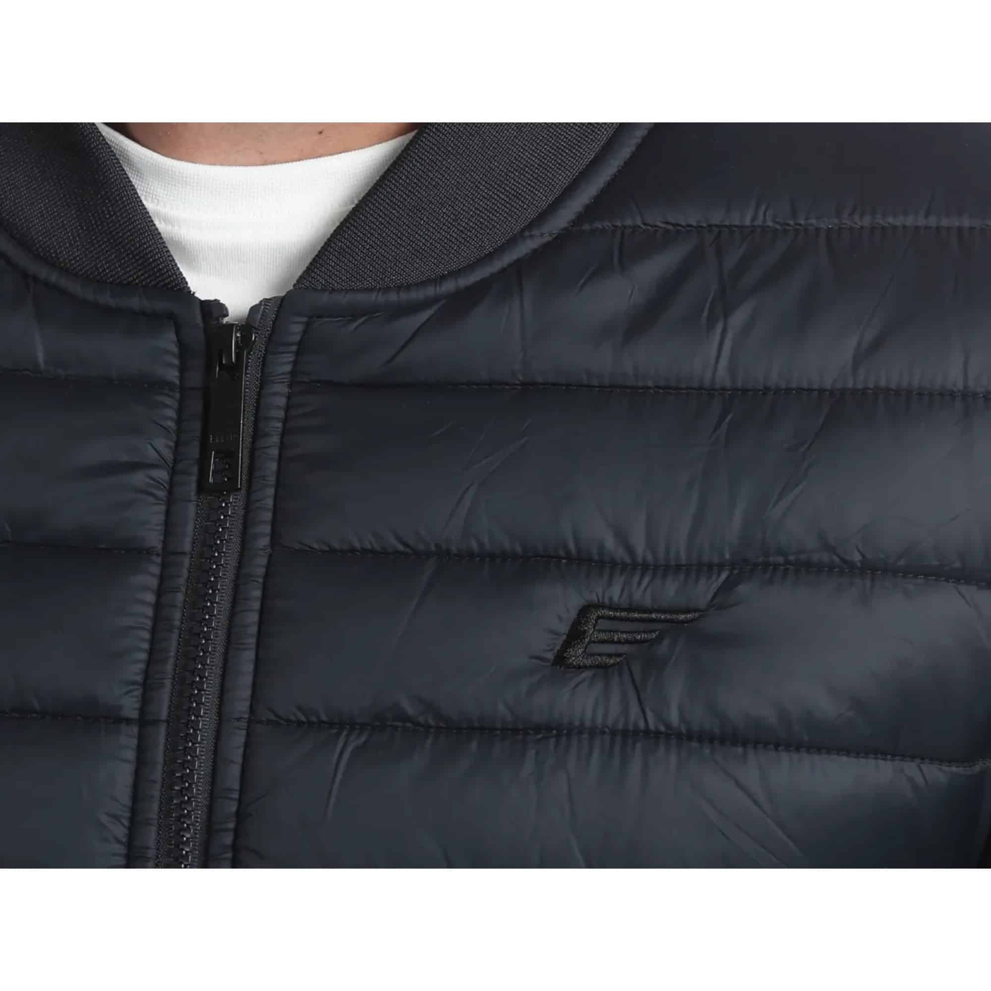 PARKA HOMBRE AZUL BOMBER BASICA REORDER ELLUS - Imagen 3