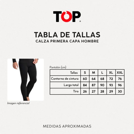CALZA HOMBRE PRIMERA CAPA COMPRESION COBRE 300MCOB25C1 TOP - Imagen 3