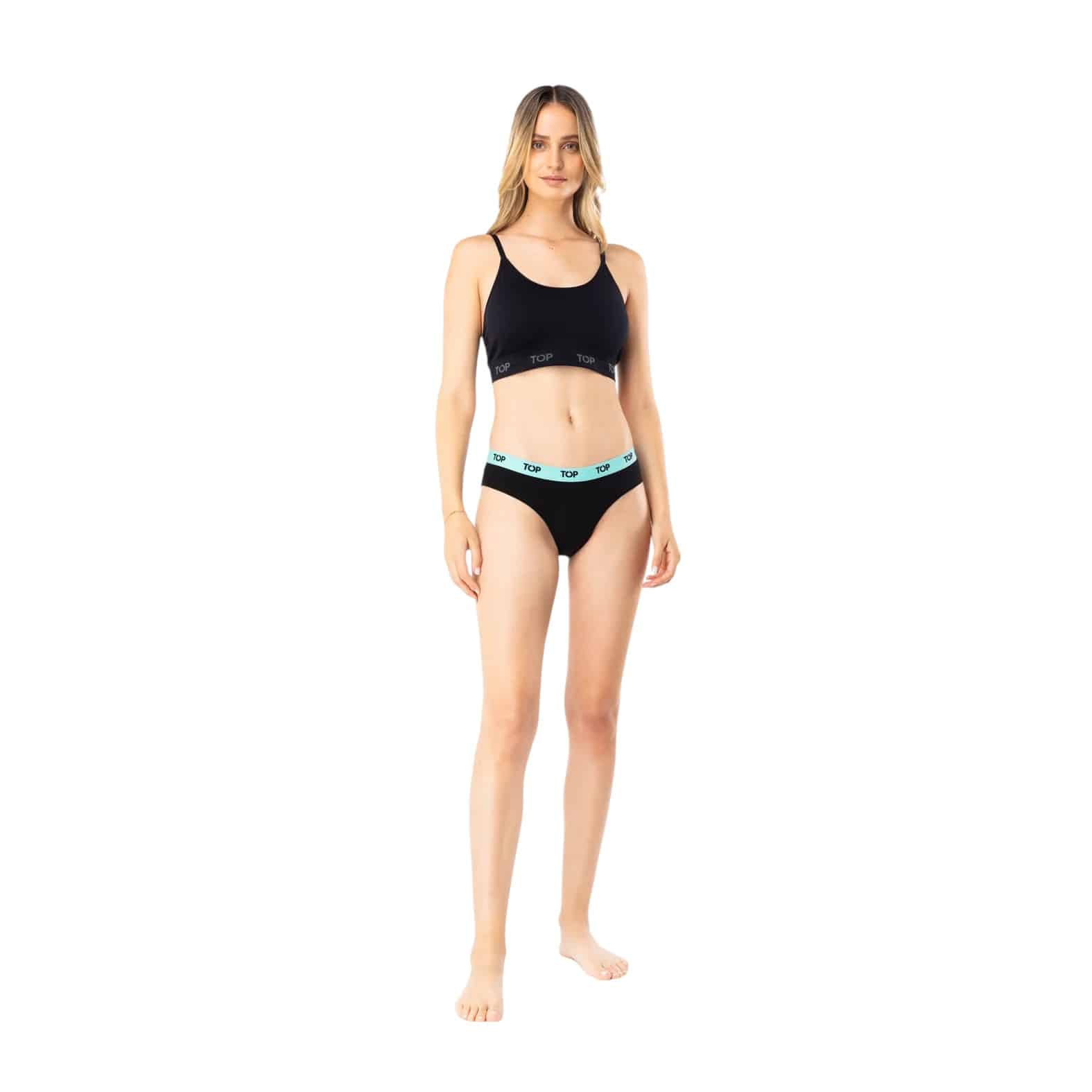 PACK 3 CALZON BIKINI MUJER ALGODON M205P3C4 TOP - Imagen 4