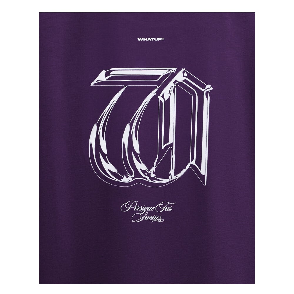 POLERA HOMBRE REGULAR MORADO WHATUP - Imagen 3