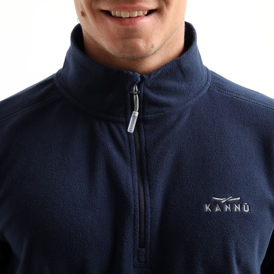 POLAR HOMBRE VALLE DE LA LUNA HALF ZIPPER KNLI16131 AZUL KANNU - Imagen 3
